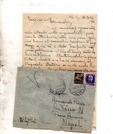 1941    LETTERA VIA AEREA CON ANNULLO  POSTA MILITARE 11 - Storia Postale (Posta Aerea)