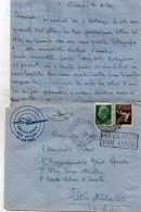 1941    LETTERA VIA AEREA CON ANNULLO MILANO   POSTA MILITARE 11 - Marcofilía (Aviones)