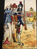 Armee Francaise  1e Empire  Les Chasseurs A Pied De La Grade Imperiale - Uniformi