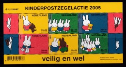 NEDERLAND, 2005 , Stamps Block , Kinderzegels, Veilig En Wel, Bl2370 #7210 - Nuevos