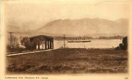 Sepia Illustrated Postcard    Lumbermens' Arch   Vancouver B.C.    # 505   Unused - 1903-1954 De Koningen