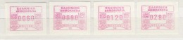 (Β327-15) Greece 1992 ATM Frama Second Period Machine Nr. 10 (Athens Acropolis) - Timbres De Distributeurs [ATM]