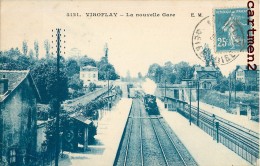 VIROFLAY LA NOUVELLE GARE TRAIN LOCOMOTIVE 78 YVELINES - Viroflay