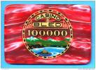 SLOVENIA, CASINO TOKEN, JETON, Casino Bled, Pre 1999, Rare 100.000 ATS Face Value!!! - Casino