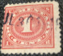 United States 1917 Documentary Revenue 1c - Used - Steuermarken