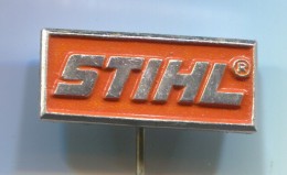 STIHL Germany - Trimmers Blowers, Pin Badge - Spazio