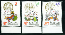 Macau, 1994, 776/78, Glückssymbole. MNH ** - Neufs