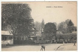 91 - CROSNE - Place Boileau - 1923 - Crosnes (Crosne)