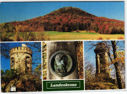 Görlitz - Landeskrone Mit Aussichtsturm, Th.-Körner Denkmal Und Bismarckturm - Goerlitz