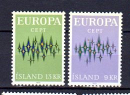 ISLANDE     Neuf **     Y. Et T.     N° 414 / 415     Cote: 5,00 Euros - Unused Stamps
