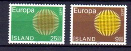 ISLANDE     Neuf **     Y. Et T.     N° 395 / 396     Cote: 8,00 Euros - Unused Stamps