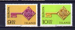 ISLANDE     Neuf **     Y. Et T.     N° 372 / 373     Cote: 3,00 Euros - Neufs