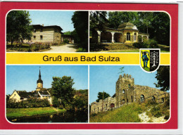 Bad Sulza - Mehrbildkarte DDR - Color - Bad Sulza