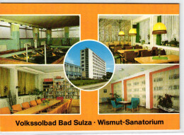 Bad Sulza - Wismut Sanatorium - Mehrbildkarte DDR - Bad Sulza