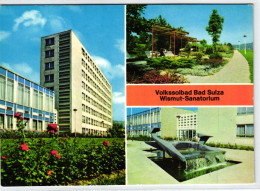 Bad Sulza - Wismut Sanatorium - Mehrbildkarte DDR 2 - Bad Sulza