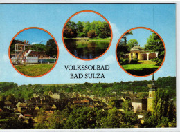 Bad Sulza - Mehrbildkarte DDR - Color 3 - Bad Sulza