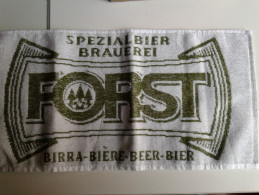 Alt881 Tovaglietta Pub Tessuto Birra Biere Bier Beer Forst Trentino Alto Adige Merano Brauerei Fabbrica - Company Logo Napkins