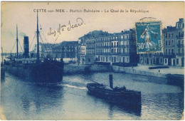 Cette   Remorqueur      Quai De La République - Schlepper