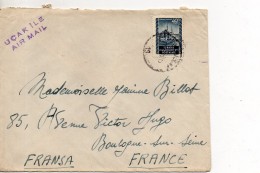 TURQUIE ENVELOPPE DE 1955 DE ZONGULDAK POUR BOULOGNE SUR SEINE - Lettres & Documents