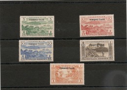 Nouvelles Hébrides TAXE Année 1957 N° Y/T : 36/40* - Timbres-taxe