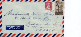 TURQUIE ENVELOPPE DE ANTAKYA POUR BOULOGNE SUR SEINE - Lettres & Documents