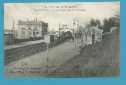 CPA 154 - Chemin De Fer Train - Ligne électrique De Versailles - La Gare D'ISSY LES MOULINEAUX  92 - Issy Les Moulineaux
