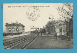 CPSM 2613 - Chemin De Fer Train - Arrivée Du Train En Gare D´ISSY LES MOULINEAUX  92 - Issy Les Moulineaux