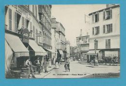 CPA 36 - Belle Animation Place Henri IV SURESNES 92 - Suresnes