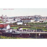 GDLJRTP6728-LFTD11379.Tarjeta Postal DE GUADALAJARA.Estacion De Ferrocarril,,casas,tren Y VISTAS DE SIGÜENZA - Guadalajara