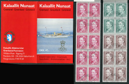Greenland 1990 - Stamp Booklet # 2 - 2 Blocks W. 20 Stamps - Markenheftchen