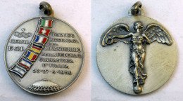 Medaglia Argento Torneo Internaz. Del Novantennio Della Federazione Di Ginnastica D´Italia1959 - Lot.104 - Italia