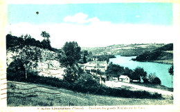 Z Z  651 /     C P A   AVAILLES-LIMOUZINES    (86) CARRIERES DES GRANDS MOULINS  SUR LA VIENNE - Availles Limouzine