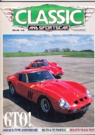 CLASSIC AND SPORTSCAR - APRIL 1986 - BUGATTI TYPE 35 - Transportes