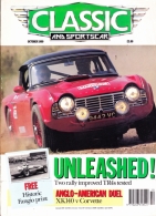 CLASSIC AND SPORTSCAR - OCTOBER 1990 - TRIUMPH TR4 - Verkehr