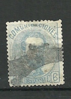 ESPAÑA 1870 - ED 119 - Used Stamps