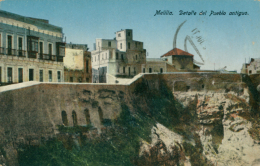 ES MELILLA / Detalle Del Pueblo Antiguo / CARTE COULEUR - Melilla