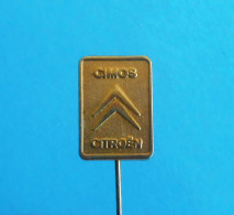CITROEN - CIMOS ... Sloveniia Old Pin Badge France Car Automobile Automobil Auto Voiture Anstecknadel Distintivo - Citroën