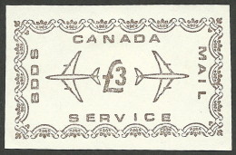 B14-30 CANADA GB Bannockburn Local Post 1971 Label MHR 4 - Privaat & Lokale Post