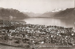 V-709-VEVEY-LA TOUR DE PEILZ ET LES DENIS DU MIDI - La Tour-de-Peilz