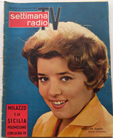 SETTIMANA RADIO TV -N. 4  DEL 24-30 GENNAIO 1960 - WILMA DE ANGELIS (CART 54) - Televisione
