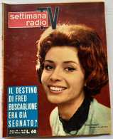 SETTIMANA RADIO TV N. 10  DEL    6-12 MARZO 1960 (CART 54) - Televisie