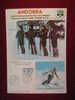 ENCART ANDORRE FRANCAISE 1980 JEUX OLYMPIQUES D´HIVER A LAKE PLACID - Maximum Cards