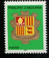 FRANS ANDORRA MINT NEVER HINGED POSTFRISCH EINWANDFREI NEUF SANS CHARNIERE YVERT 588 - Unused Stamps