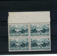 - FRANCE COLONIES . ETABLISSEMENT DE L´OCEANIE  . TIMBRE DE 1948 . BLOC DE 4 NEUFS BORD DE FEUILLE . - Unused Stamps