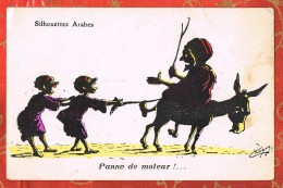 Silhouettes Arabes - Illustration Humoristique De CHAGNY - Panne De Moteur - ALGERIE - Chagny
