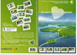 France Collector Parcs Naturels Régionaux Limousin Loutre Brebis Moulin Forêt Lac De L 'abeille  Felletin Meymac - Collectors