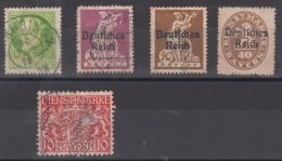 BAVIERE 1914/1920 - LOT DE TIMBRES OBLITERES - DP32 - Other & Unclassified