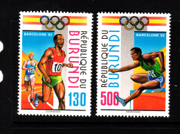 1992 Burundi Olympics  MNH - Unused Stamps