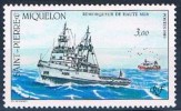 St PIERRE ET MIQUELON 1989 - Y/T N°:   510  - Remorqueur De Haute Mer - Neuf Sans Charnière - Côte 1,40 €uros - Ungebraucht