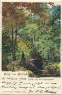 Berlin-Tiergarten - Partie Aus Dem Thiergarten - Verlag J. Goldiner Berlin Gel. 1904 - Dierentuin